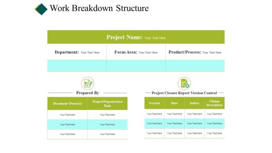 Work Breakdown Structure Ppt PowerPoint Presentation Show Example File