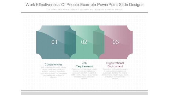 Work Effectiveness Of People Example Powerpoint Slide Designs