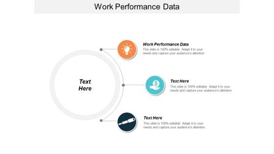 Work Performance Data Ppt PowerPoint Presentation Show Visual Aids Cpb