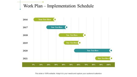 Work Plan Implementation Schedule Ppt PowerPoint Presentation Designs Download