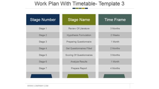 Work Plan With Timetable Template 3 Ppt PowerPoint Presentation Show Vector Work Plan With Timetable Template 3 Ppt PowerPoint Presentation Show Vector