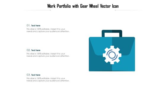 Work Portfolio With Gear Wheel Vector Icon Ppt PowerPoint Presentation File Deck PDF Work Portfolio With Gear Wheel Vector Icon Ppt PowerPoint Presentation File Deck PDF