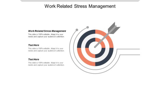 Work Related Stress Management Ppt PowerPoint Presentation Gallery Guidelines Cpb
