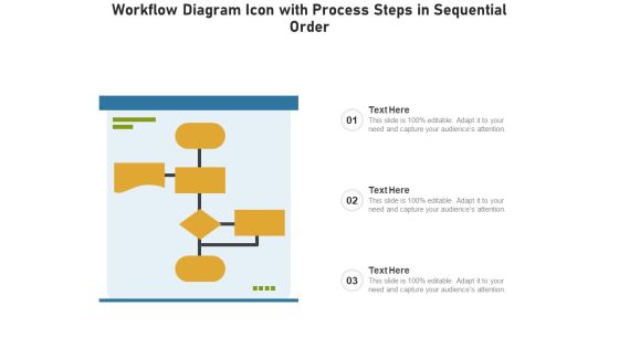 Workflow Diagram Icon With Process Steps In Sequential Order Ppt PowerPoint Presentation Gallery Master Slide PDF Workflow Diagram Icon With Process Steps In Sequential Order Ppt PowerPoint Presentation Gallery Master Slide PDF