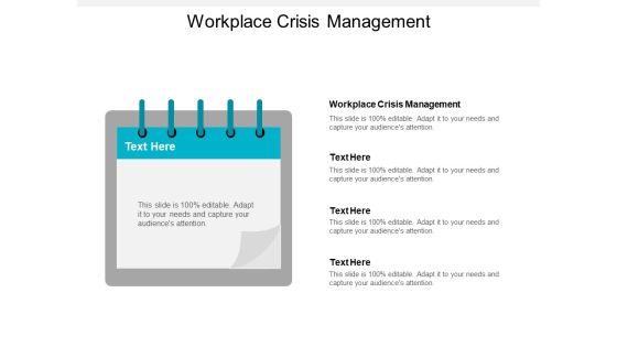 Workplace Crisis Management Ppt PowerPoint Presentation Outline Master Slide Cpb Workplace Crisis Management Ppt PowerPoint Presentation Outline Master Slide Cpb