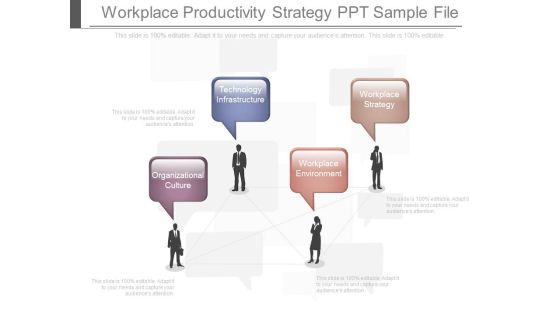 Workplace Productivity Strategy Ppt Sample File