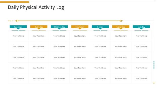 Workplace Wellness Daily Physical Activity Log Background PDF Workplace Wellness Daily Physical Activity Log Background PDF