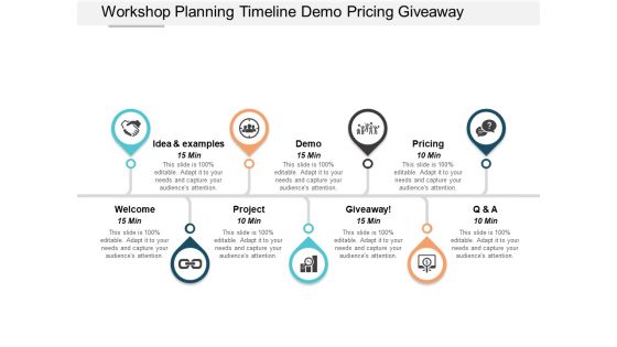Workshop Planning Timeline Demo Pricing Giveaway Ppt PowerPoint Presentation Pictures Vector Workshop Planning Timeline Demo Pricing Giveaway Ppt PowerPoint Presentation Pictures Vector