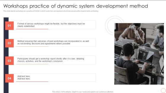Workshops Practice Of Dynamic System Development Method Dynamic System Development Model Graphics PDF Workshops Practice Of Dynamic System Development Method Dynamic System Development Model Graphics PDF