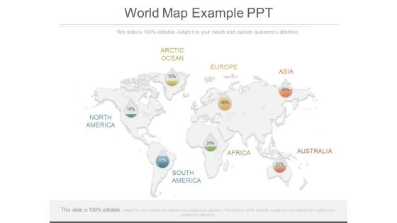 World Map Example Ppt
