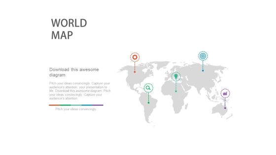 World Map With Icons For Global Business Powerpoint Slides World Map With Icons For Global Business Powerpoint Slides