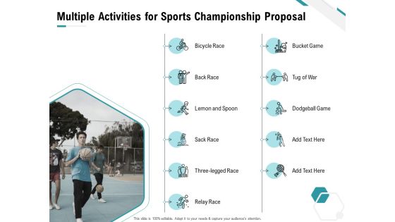 Worldwide Tournament Multiple Activities For Sports Championship Proposal Ppt Infographic Template File Formats PDF Worldwide Tournament Multiple Activities For Sports Championship Proposal Ppt Infographic Template File Formats PDF