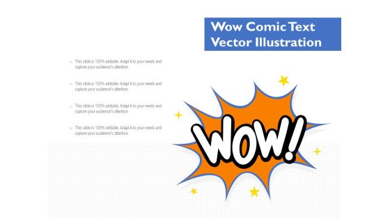 Wow Comic Text Vector Illustration Ppt PowerPoint Presentation Gallery Summary PDF Wow Comic Text Vector Illustration Ppt PowerPoint Presentation Gallery Summary PDF