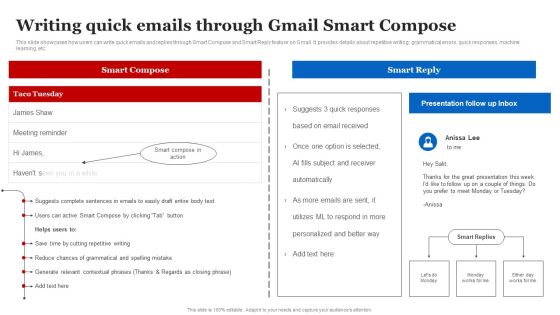 Writing Quick Emails Through Gmail Smart Compose Guidelines PDF Writing Quick Emails Through Gmail Smart Compose Guidelines PDF
