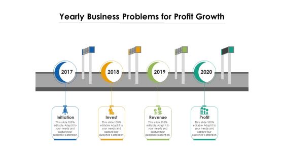 Yearly Business Problems For Profit Growth Ppt PowerPoint Presentation Icon Gallery PDF Yearly Business Problems For Profit Growth Ppt PowerPoint Presentation Icon Gallery PDF