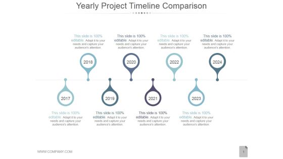 Yearly Project Timeline Comparison Ppt PowerPoint Presentation Picture Yearly Project Timeline Comparison Ppt PowerPoint Presentation Picture