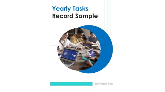 Yearly Tasks Record Sample One Pager Documents Yearly Tasks Record Sample One Pager Documents