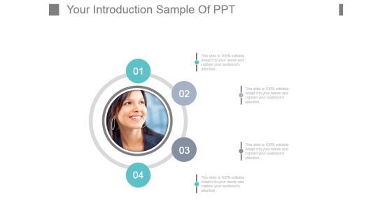 Your Introduction Sample Of Ppt