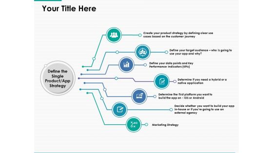Your Title Here Management Ppt Powerpoint Presentation Slides Deck