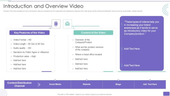 Youtube Advertising Strategy Playbook Introduction And Overview Video Mockup PDF Youtube Advertising Strategy Playbook Introduction And Overview Video Mockup PDF