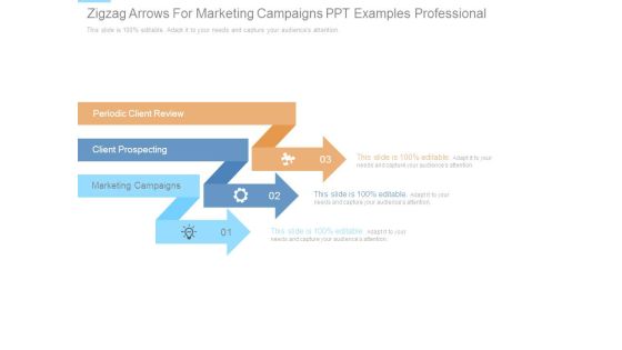 Zigzag Arrows For Marketing Campaigns Ppt Examples Professional Zigzag Arrows For Marketing Campaigns Ppt Examples Professional