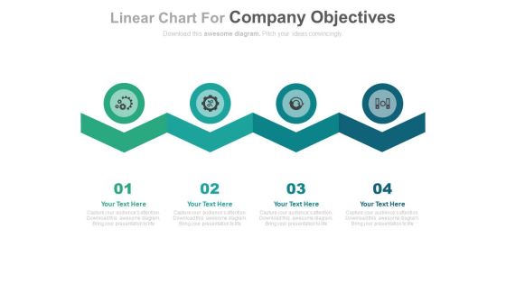 Zigzag Linear Chart For Strategic Management Process Powerpoint Template Zigzag Linear Chart For Strategic Management Process Powerpoint Template