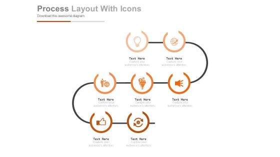 Zigzag Process Layout With Icons Powerpoint Slides Zigzag Process Layout With Icons Powerpoint Slides