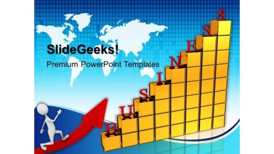 A Corporate Business Growth Graph PowerPoint Templates And PowerPoint Themes 1012 A Corporate Business Growth Graph PowerPoint Templates And PowerPoint Themes 1012