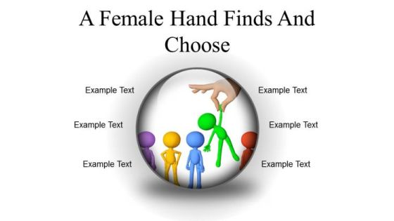 A Female Hand Finds And Choose Metaphor PowerPoint Presentation Slides C A Female Hand Finds And Choose Metaphor PowerPoint Presentation Slides C