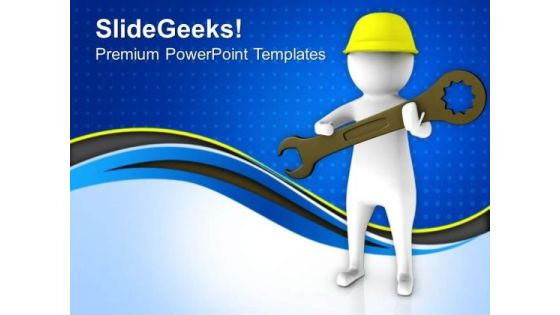 A Good Engineer Can Resolve Issues PowerPoint Templates Ppt Backgrounds For Slides 0713