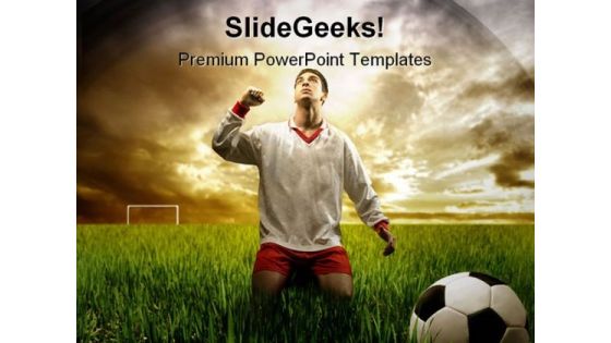 A Soccer Player Sports PowerPoint Themes And PowerPoint Slides 0211 A Soccer Player Sports PowerPoint Themes And PowerPoint Slides 0211