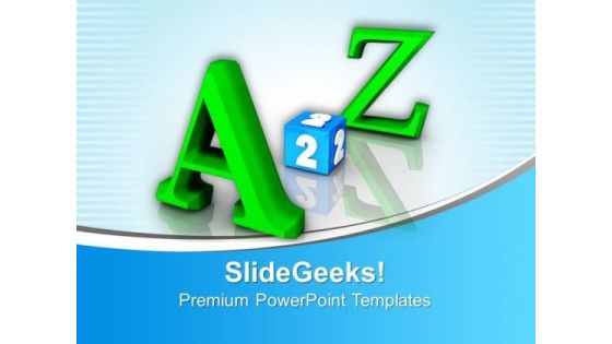 A To Z Education Future PowerPoint Templates And PowerPoint Themes 1012 A To Z Education Future PowerPoint Templates And PowerPoint Themes 1012