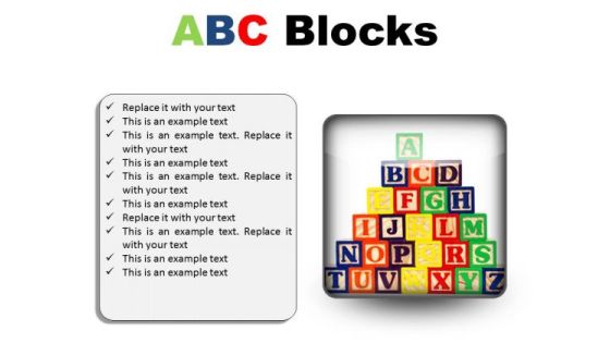 Abc Blocks Education PowerPoint Presentation Slides S Abc Blocks Education PowerPoint Presentation Slides S