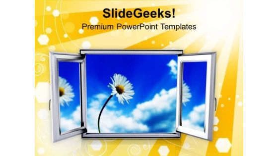 Abstract Background With Sky And Flower PowerPoint Templates Ppt Backgrounds For Slides 0613 Abstract Background With Sky And Flower PowerPoint Templates Ppt Backgrounds For Slides 0613