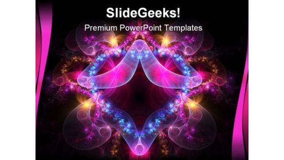 Abstract Beauty PowerPoint Template 0610 Abstract Beauty PowerPoint Template 0610