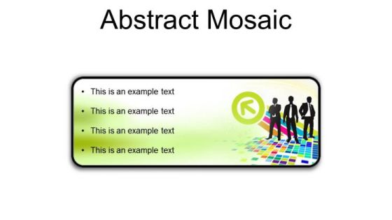 Abstract Mosaic Business PowerPoint Presentation Slides R Abstract Mosaic Business PowerPoint Presentation Slides R