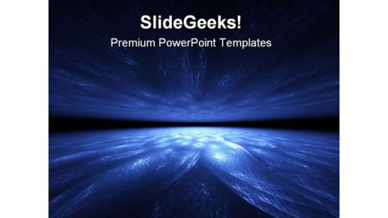 Abstract Water And Sky Globe PowerPoint Templates And PowerPoint Backgrounds 0411
