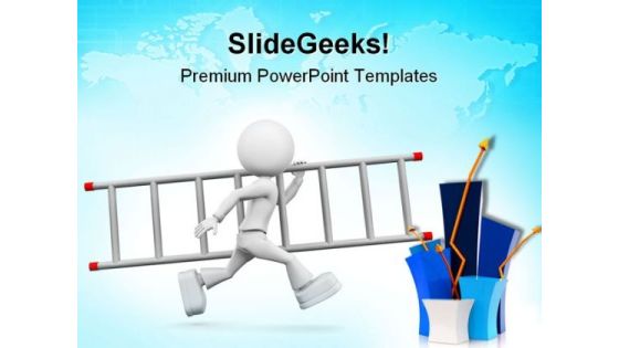 Access On Top Level Leadership PowerPoint Templates And PowerPoint Backgrounds 0711