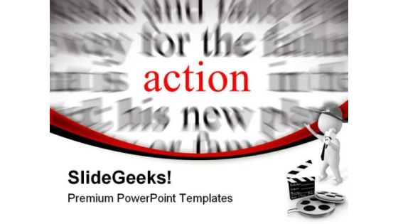Action Business PowerPoint Templates And PowerPoint Backgrounds 0611