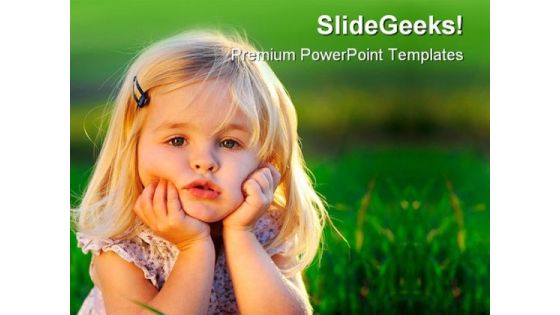 Adorable Little Girl Children PowerPoint Themes And PowerPoint Slides 0411 Adorable Little Girl Children PowerPoint Themes And PowerPoint Slides 0411
