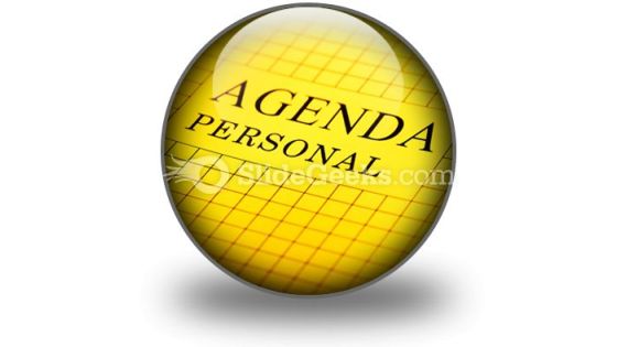 Agenda PowerPoint Icon C