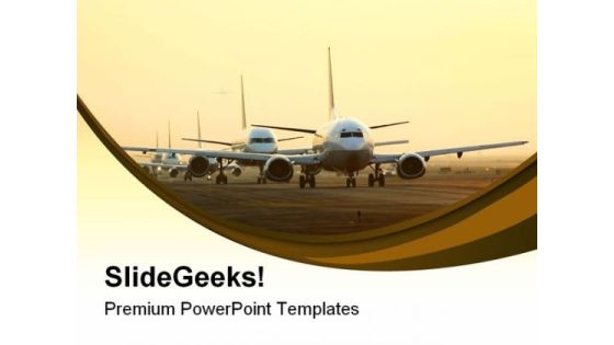 Airport Rush Travel PowerPoint Themes And PowerPoint Slides 0511 Airport Rush Travel PowerPoint Themes And PowerPoint Slides 0511