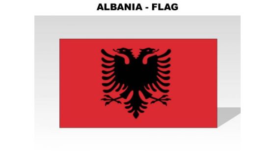 Albania Country PowerPoint Flags