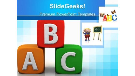 Alphabhetic Education PowerPoint Templates And PowerPoint Themes 0512 Alphabhetic Education PowerPoint Templates And PowerPoint Themes 0512