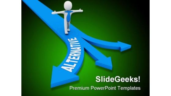 Alternative Way Concept Business Template 1010 Alternative Way Concept Business Template 1010