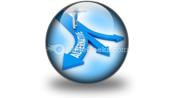 Alternative Way PowerPoint Icon C Alternative Way PowerPoint Icon C