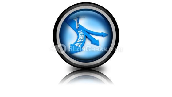 Alternative Way PowerPoint Icon Cc Alternative Way PowerPoint Icon Cc