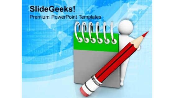 Always Make Notes PowerPoint Templates Ppt Backgrounds For Slides 0813