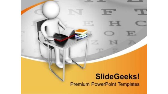 Always Pay Attention For Your Studies PowerPoint Templates Ppt Backgrounds For Slides 0613