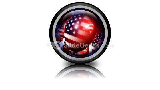 America Balloons01 PowerPoint Icon Cc